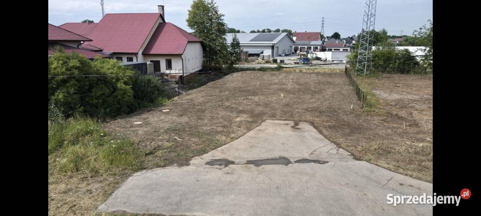 Działka budowlana usługowa inwestycyjna Wojnicz