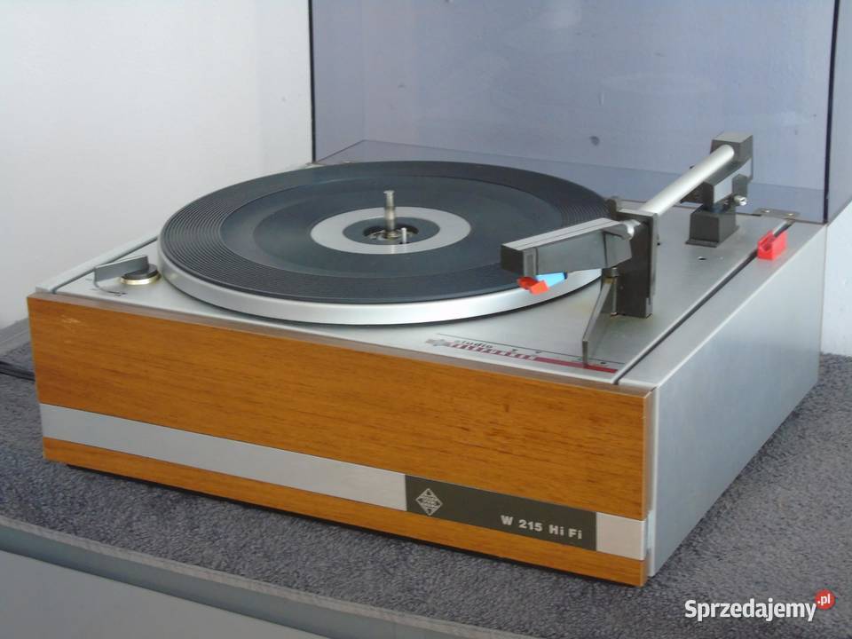 Gramofon Telefunken W215 Studio igła śliczne Jasło