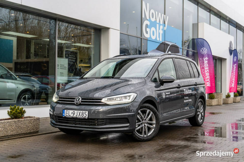 Volkswagen Touran Special Edition 15 TSI EVO 150 wspomaganie kierownicy Łódź sprzedam