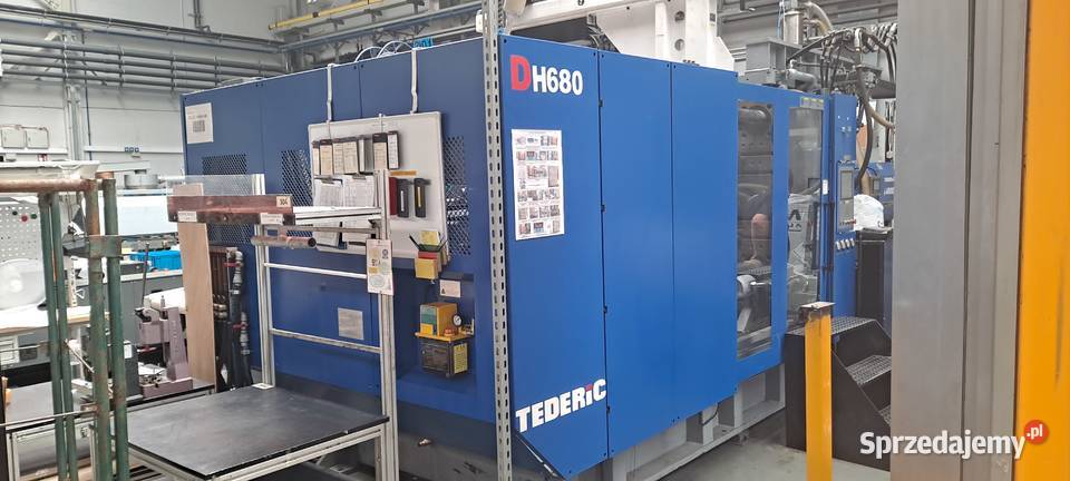 Wtryskarka Tederic D680 robot Produkcja Łowicz