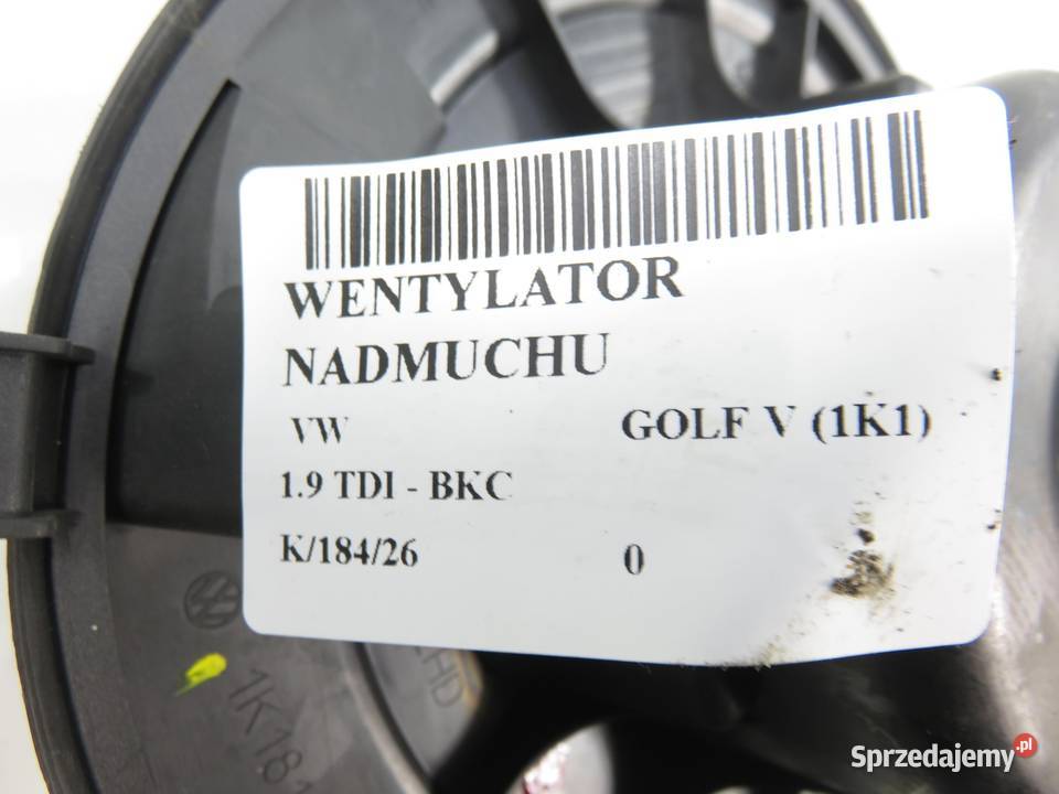 DMUCHAWA VW GOLF V 1K1 1K1819015 983226W