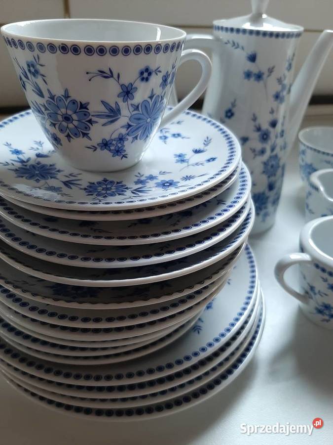 Zestaw do kawy z porcelany Stargard sprzedam
