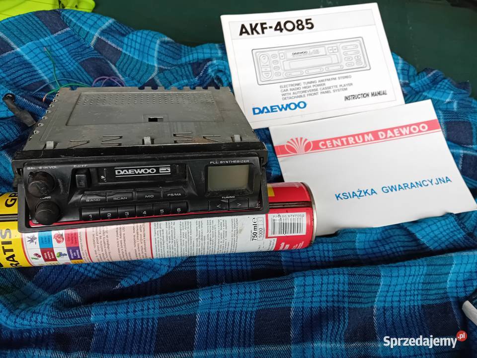 Radio DAEWOO TICO LANOS POLONEZ FSO instrukcja Mińsk Mazowiecki
