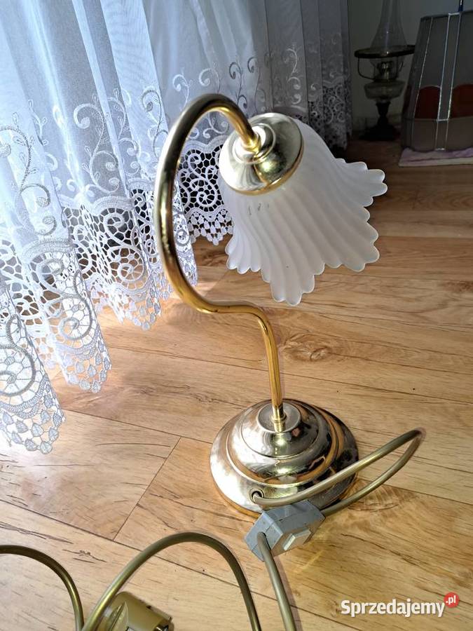 Retro lampka na biurko dolnośląskie Lubań