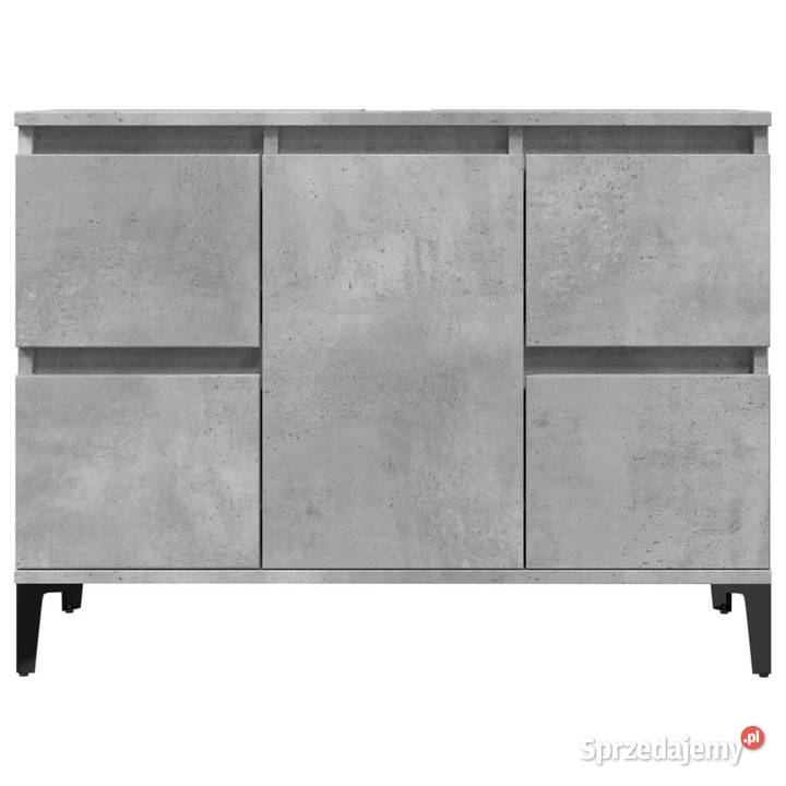 Szafka pod umywalkę szarość betonu 80x33x60