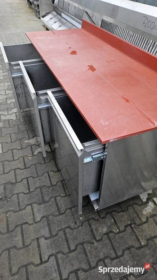Stół roboczymasarski 200x75x85 3 duże szuflady Krotoszyn sprzedam