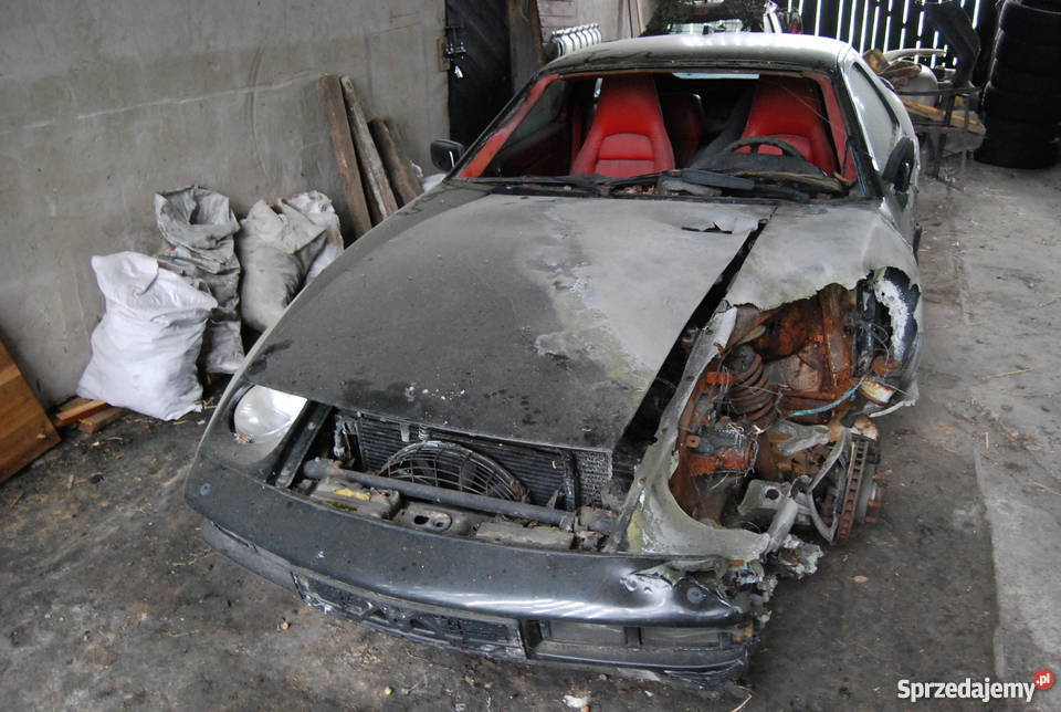 Porsche 928 V8 310 uszkodzony czarny Gruszczyce