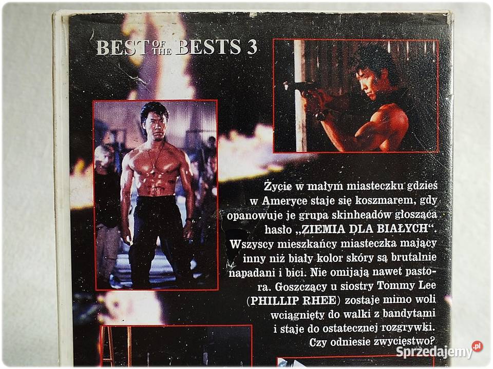 Kaseta VHS Najlepsi z Najlepszych 3 Bez Odwrotu lektor sprzedam