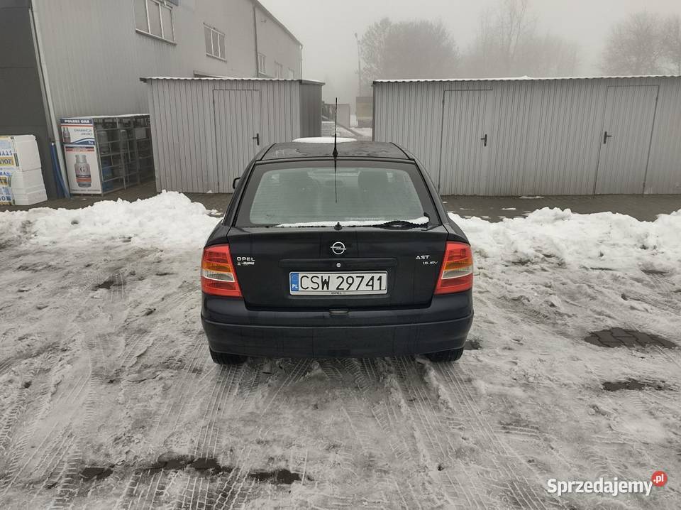 Opel Astra G czarny Astra kujawsko-pomorskie sprzedam