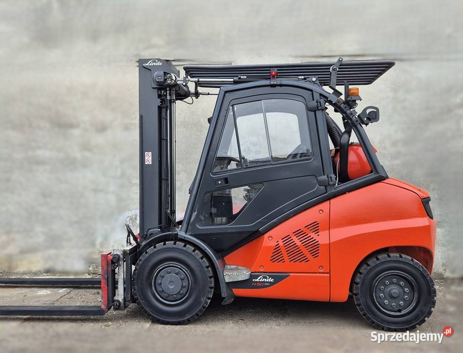 Linde H50 2020r TRIPLEX kabina waga wózek