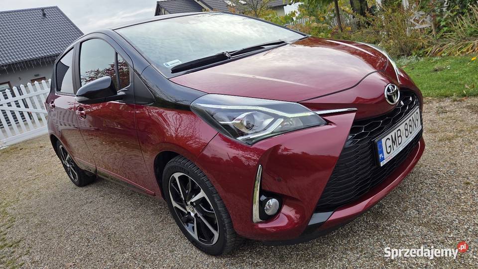 Toyota Yaris Automat Najbogatsza Wersja światła do jazdy dziennej Gdańsk sprzedam