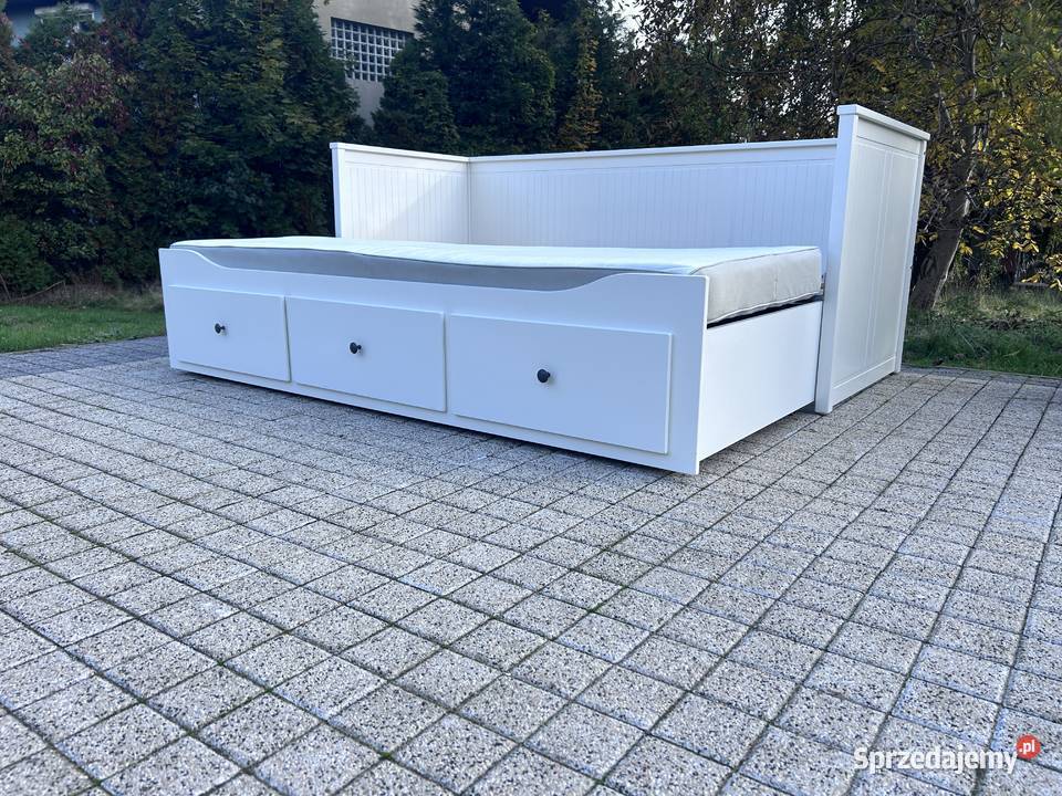 IKEA HEMNES Łóżko Leżanka z 3 szufladami 2 Dom i Ogród śląskie Rybnik