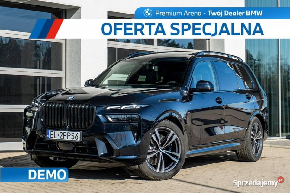 BMW X7 X7 xDrive40d DEMO G07 2019 relingi dachowe Łódź sprzedam