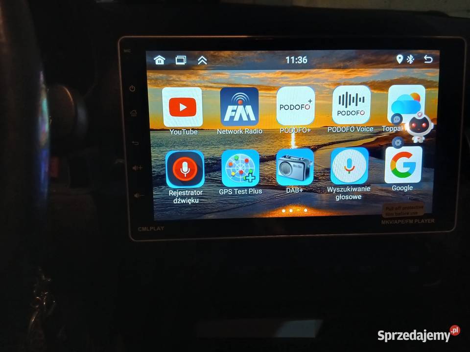 Radio 1din carplay kujawsko-pomorskie Zbrachlin