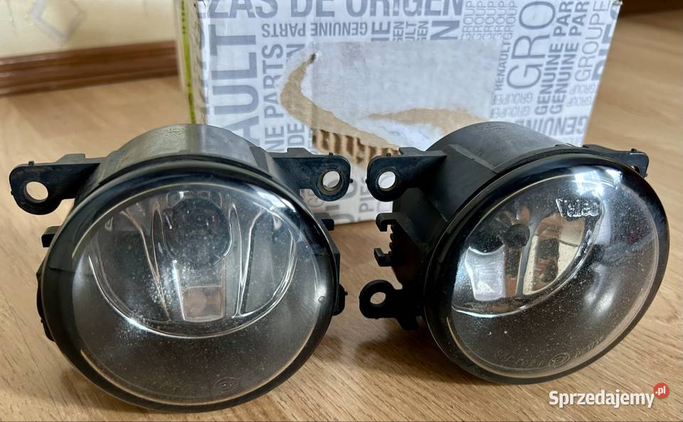 Halogeny lampy przeciwmgielne Valeo do Renault Lampy przeciwmgielne