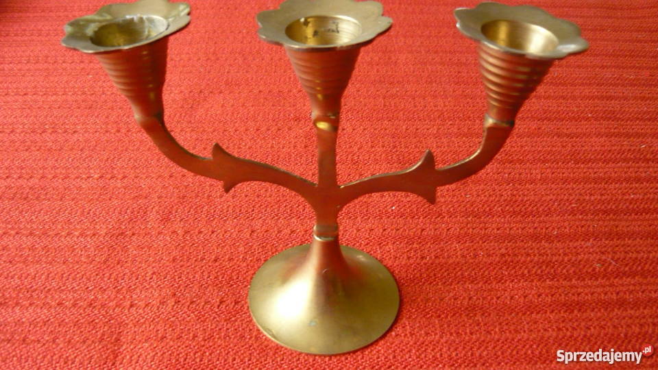 Świecznik metalowy India Myszków