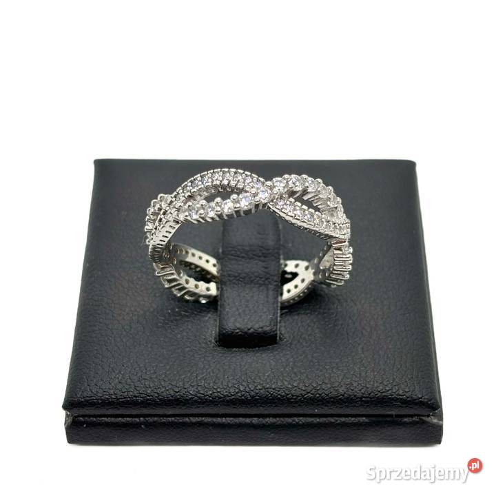 Nowy Srebrny Rodowany Pierścionek Próby 925 418g Pierścionki Elbląg sprzedam