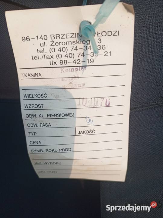 Mundur strażacki Kalisz