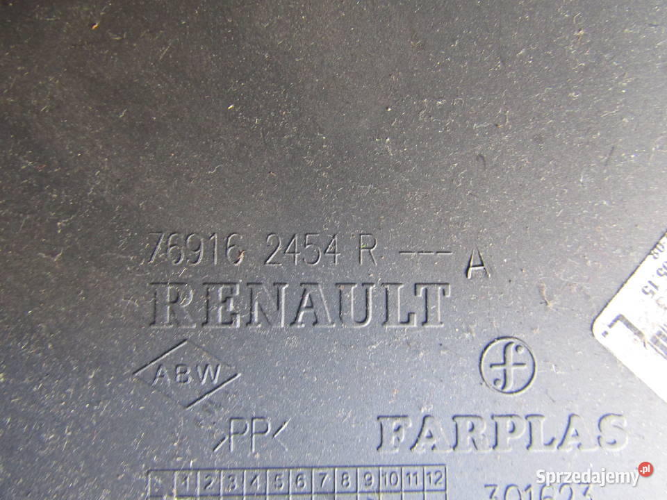 OSŁONA SŁUPKA ŚRODKOWEGO LEWA PRAWA RENAULT CLIO