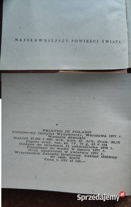 Klub Pickwicka Charles Dickens twarda z obwolutą Pozostałe