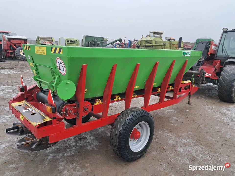 Rozsiewacz do wapna Rcw 3 Piast piaskarka Unia Skaryszew sprzedam