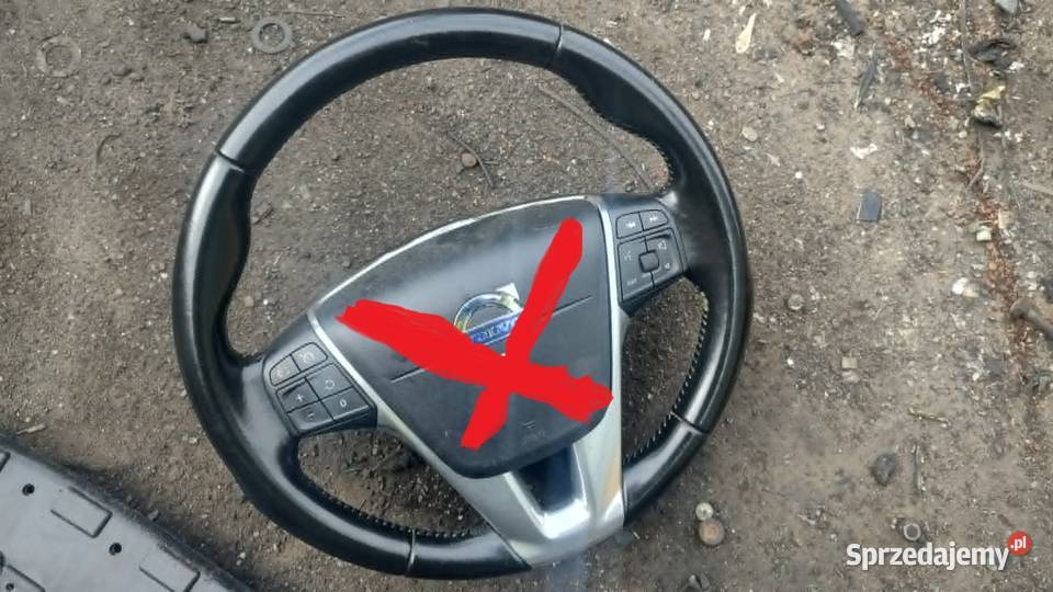 Kierownica multifuncja bez poduszki airbag Volvo osobowe Kierownice Książ Wielkopolski