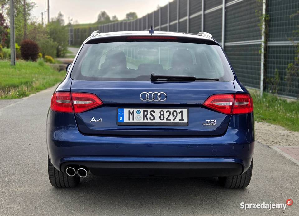 AUDI A4 B8 20TDI CR 150 2015r QUATTRO LIFT LED