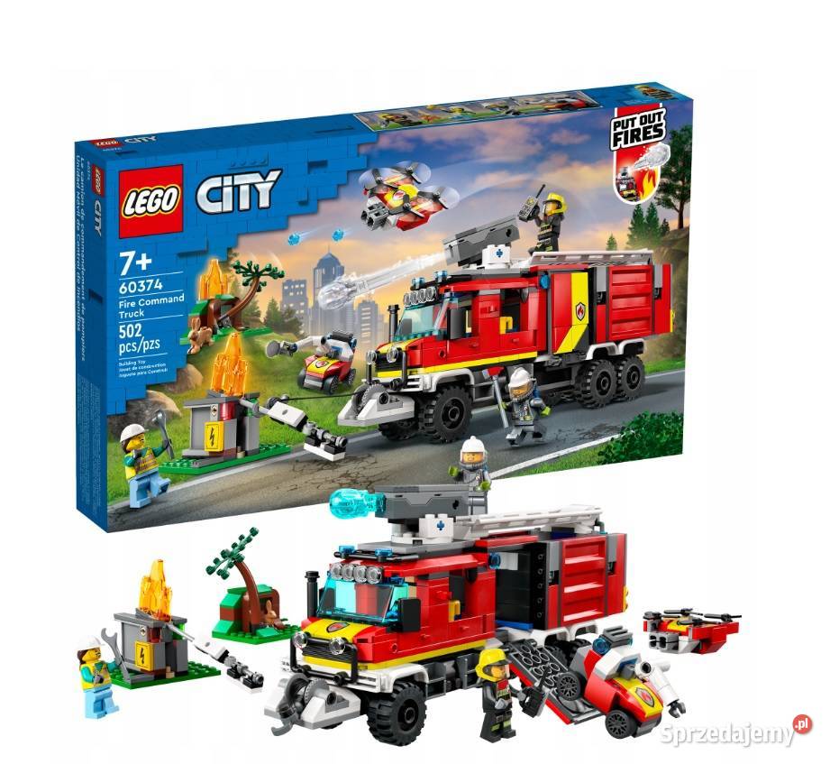 LEGO City 60374 Terenowy pojazd straży pożarnej Poznań