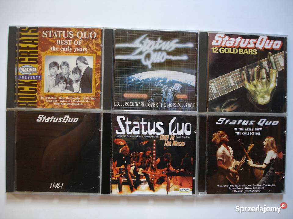 STATUS QUO płyty CD Płyty i kasety lubuskie sprzedam