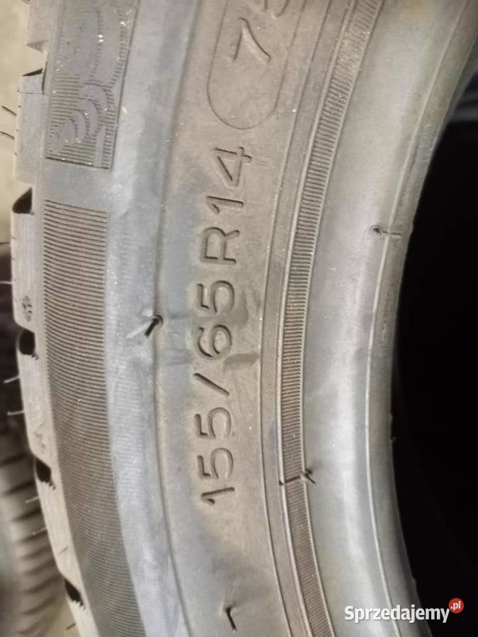 4x Opona NIEUŻYWANA ZIMOWA 15565R14 MICHELIN 149 14cale Zaścianki