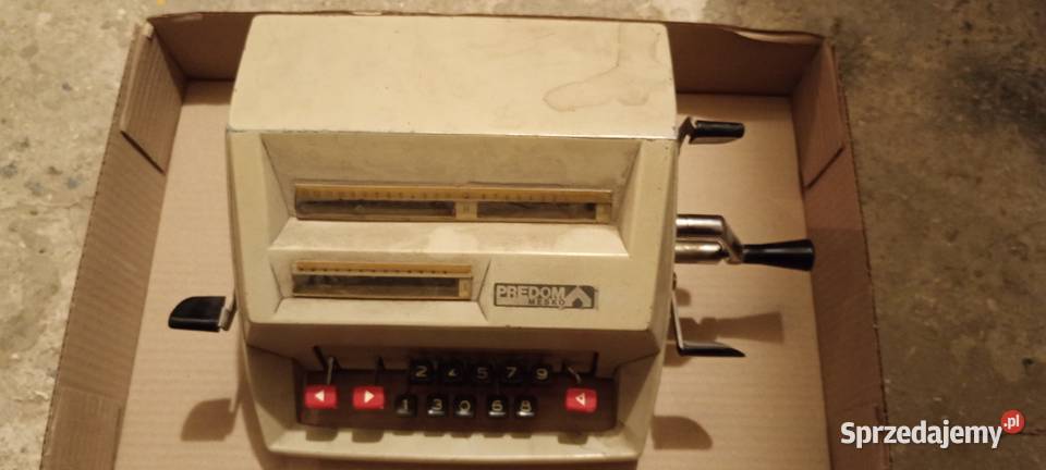 PREDOM PR113 kalkulator na korbę z lat 70 sprzedam
