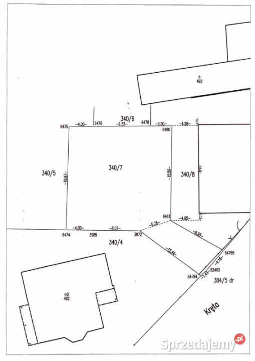 Na sprzedaż działka budowlana w centrum Legnicy Legnica
