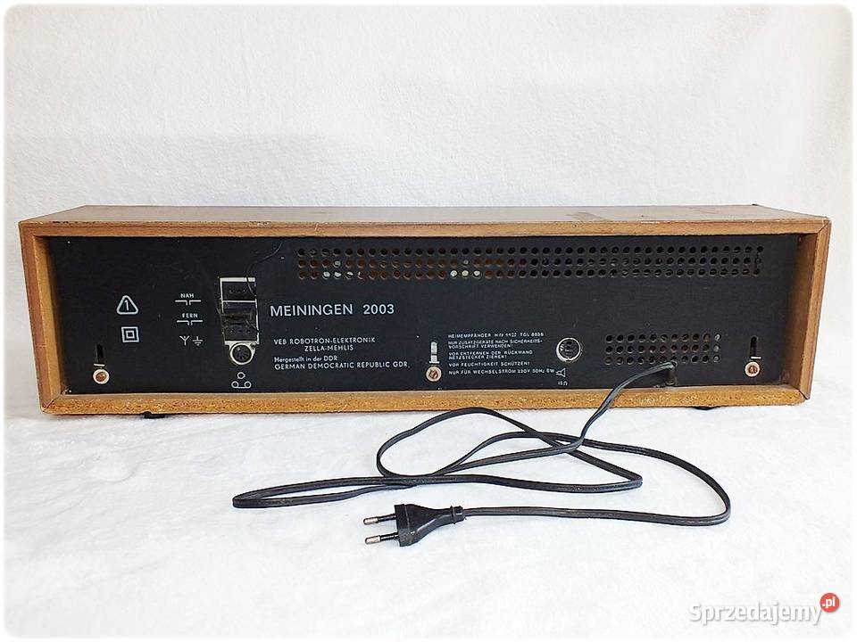 Stare Radio tranzystorowe Meiningen 2003 RFT z