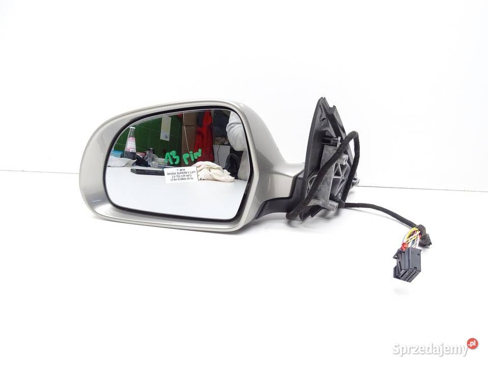LUSTERKO LEWE LEWY PRZÓD PRZEDNIE SKODA SUPERB osobowe małopolskie sprzedam