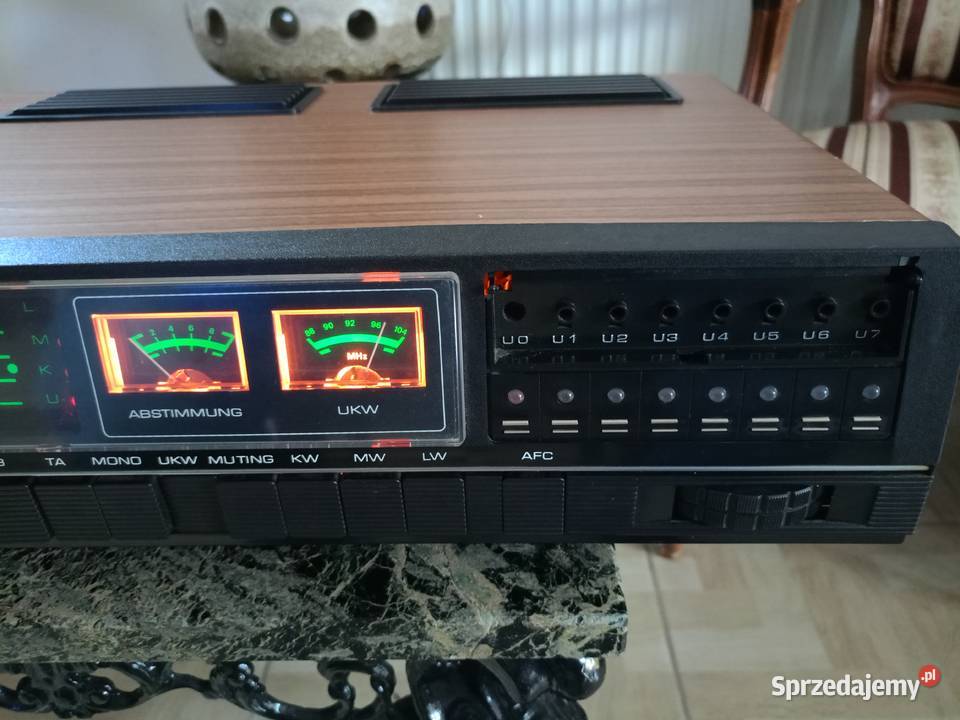 Zabytkowe Radio RFT Carats Hi Fi Vintage DDR Drawski Młyn