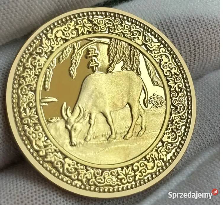 Zestaw kolekcjonerski monet medali Chińskie