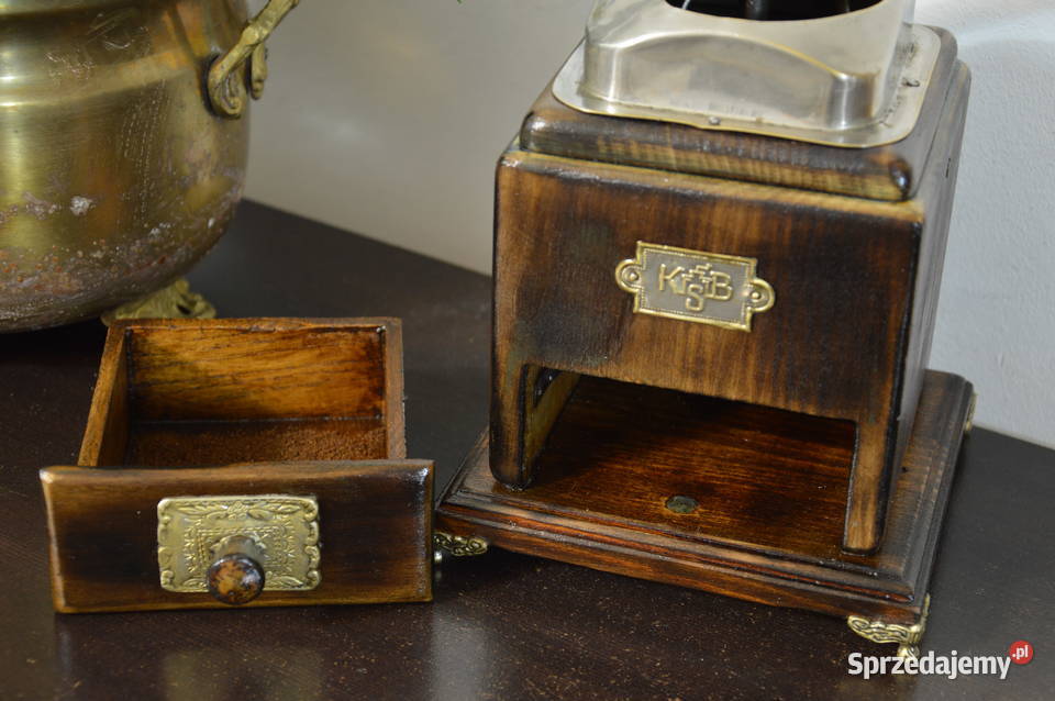 drewniany MŁYNEK dekoracyjny stary do kawy Jastrzębie-Zdrój sprzedam