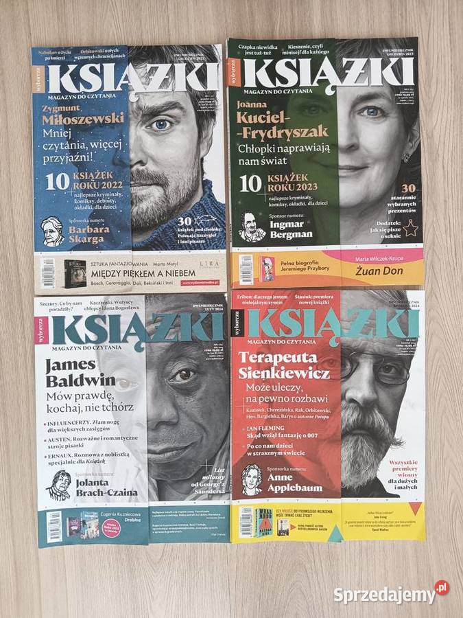 Książki Magazyn do czytania 4 numery Miłoszewski Kraków