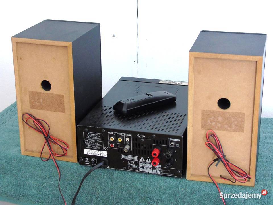 Wieża Pioneer pilot USB mp3 CD RDS AUX kol podkarpackie Jasło sprzedam