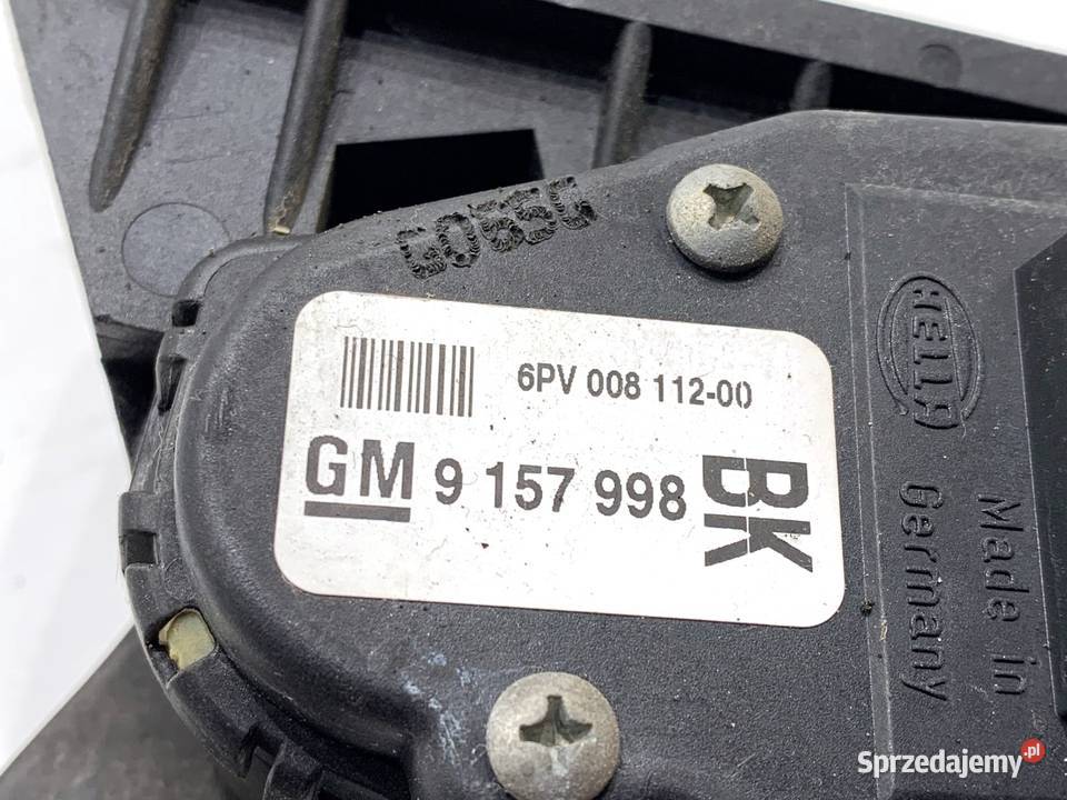 POTENCJOMETR GAZU OPEL ASTRA H 9157998 20 170 podkarpackie