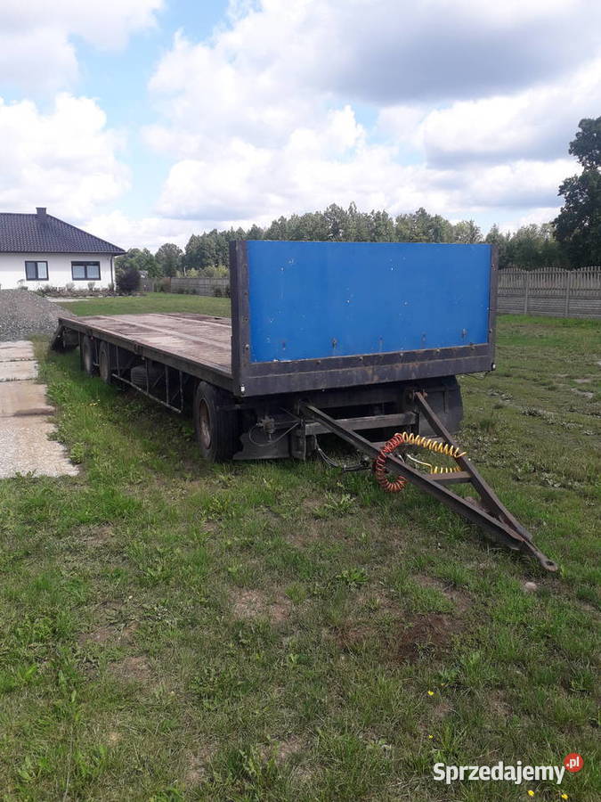 Przyczepa Asca niskopodłogowa 3 osie więcej niż 2 sprzedam