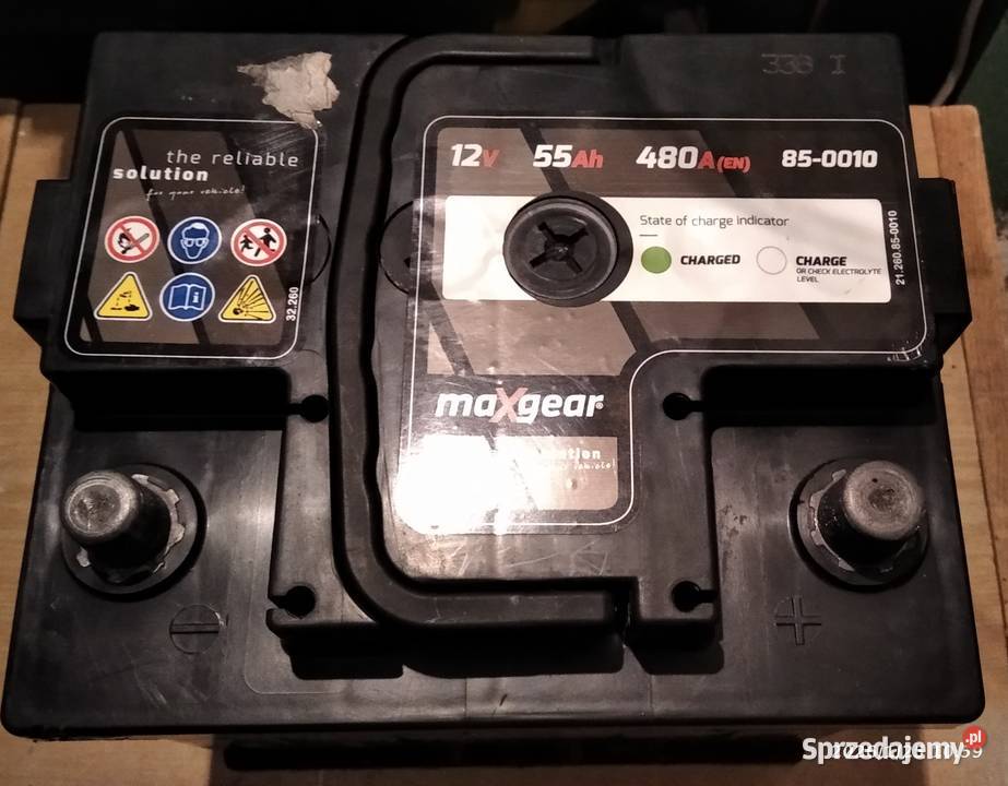 Maxgear 12V 480A 55Ah sprzedam łódzkie Łódź sprzedam