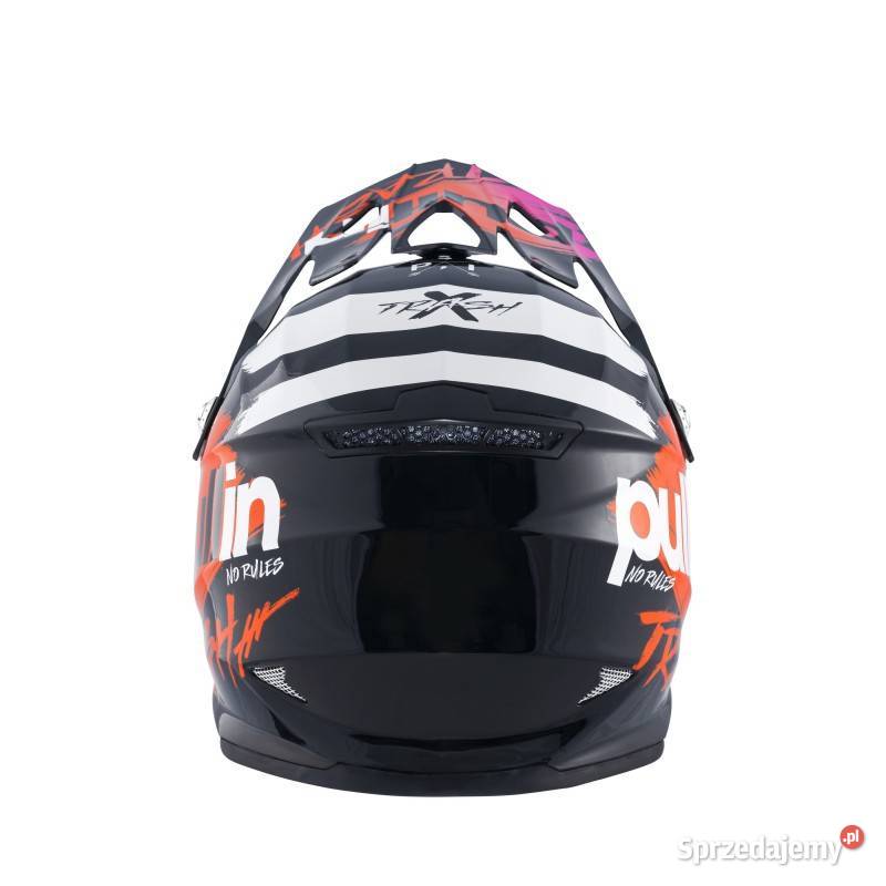 KASK CROSS PULL IN TRASH BLACK KID DZIECIĘCY L Mrągowo