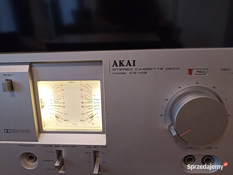 Deck Akai CSM3 100sprawny pełnym przeglądzie Oświęcim