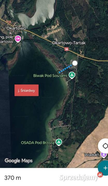 Mieszkanie z ogródkiem 350 m Jeziora Śniardwy Nieruchomości Okartowo-Tartak