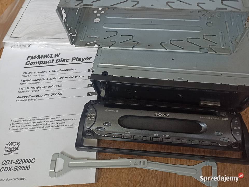 Radio samochodowe Sony CDXS200 4x50W sprawne Tomaszów Mazowiecki