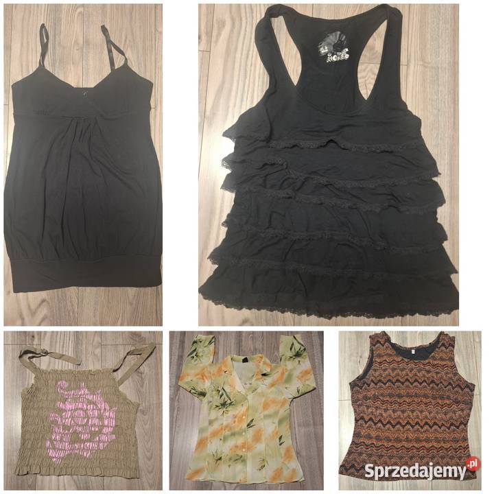 Wyprzedaż wszystko 5 bluzki spodnie swetry Strzelce Opolskie