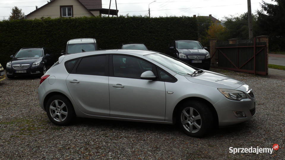 OPEL ASTRA J 16 benzyna 2011r podlaskie Sokółka