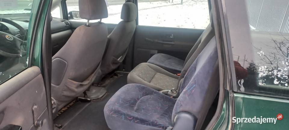 Volkswagen Sharan 20 BG HAK 7 foteli DŁUGO nieuszkodzony Skaryszew