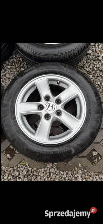 Alufelgi Honda 5x1143 opony letnie 1956515 Krępiec